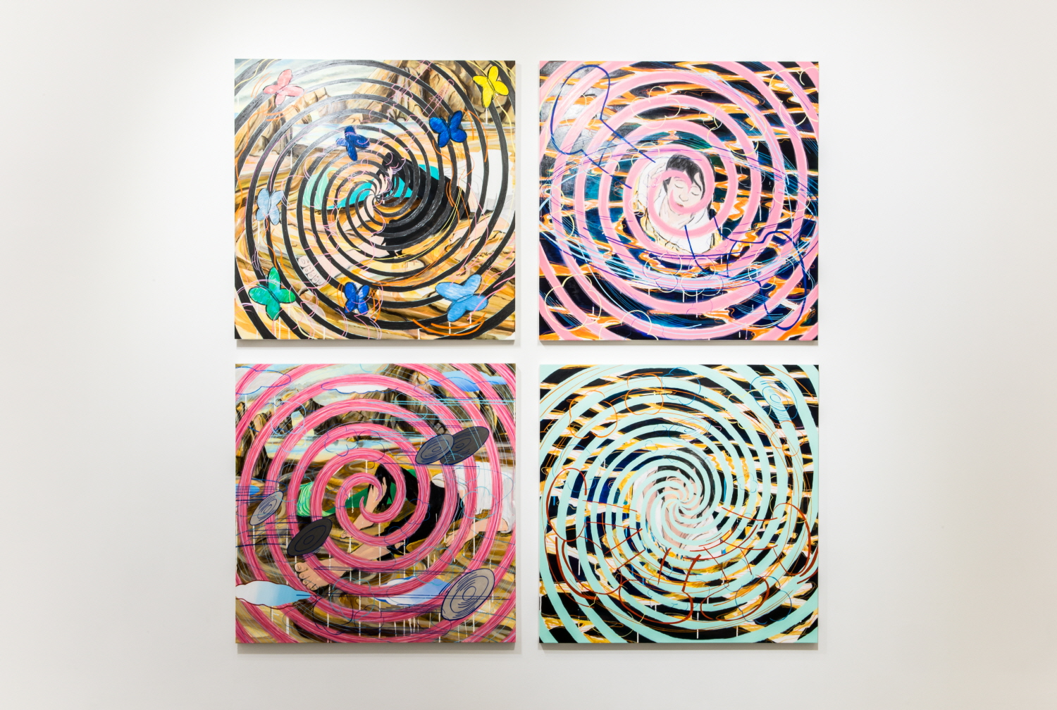 3F Gallery, M'cube 손승범, 정진, 전시전경