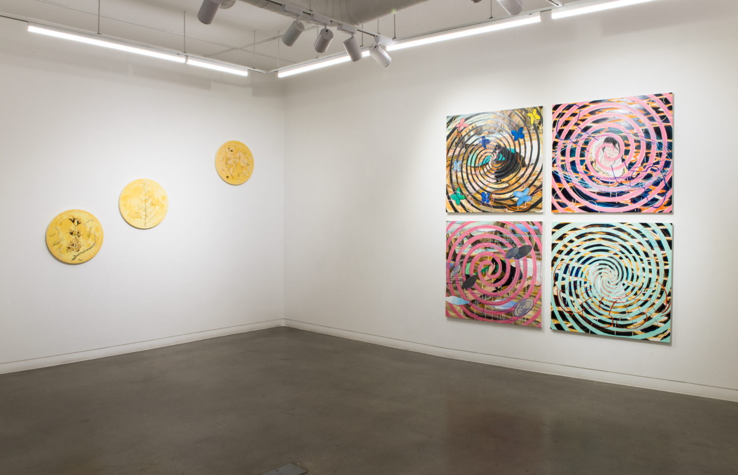 3F Gallery, M'cube 손승범, 정진, 전시전경