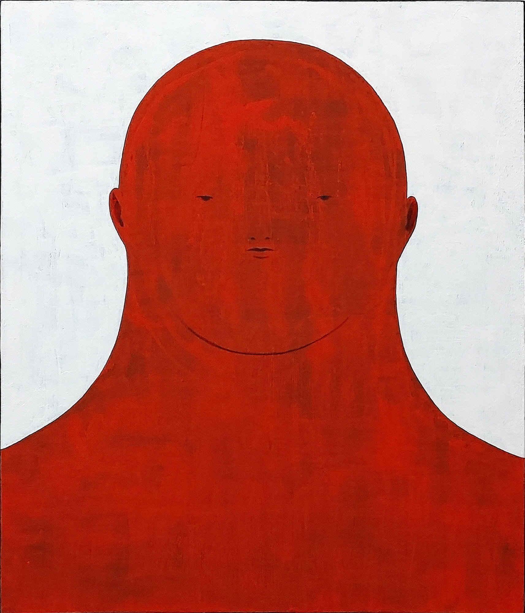 Kong Eunjee, Eye contact, acrylic, 53x45cm, 2022
